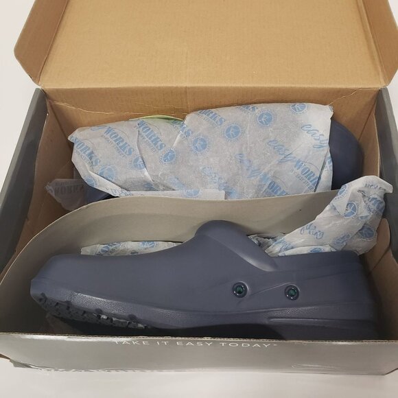 Easy Works Women's Kris Health Care Professional Shoe, Navy Size 9 - Picture 2 of 10